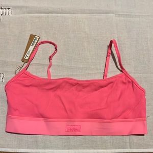 SKIMS COTTON RIB SCOOP BRALETTE